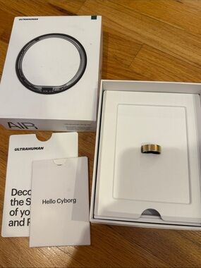 Gold Ultrahuman Ring Size 6